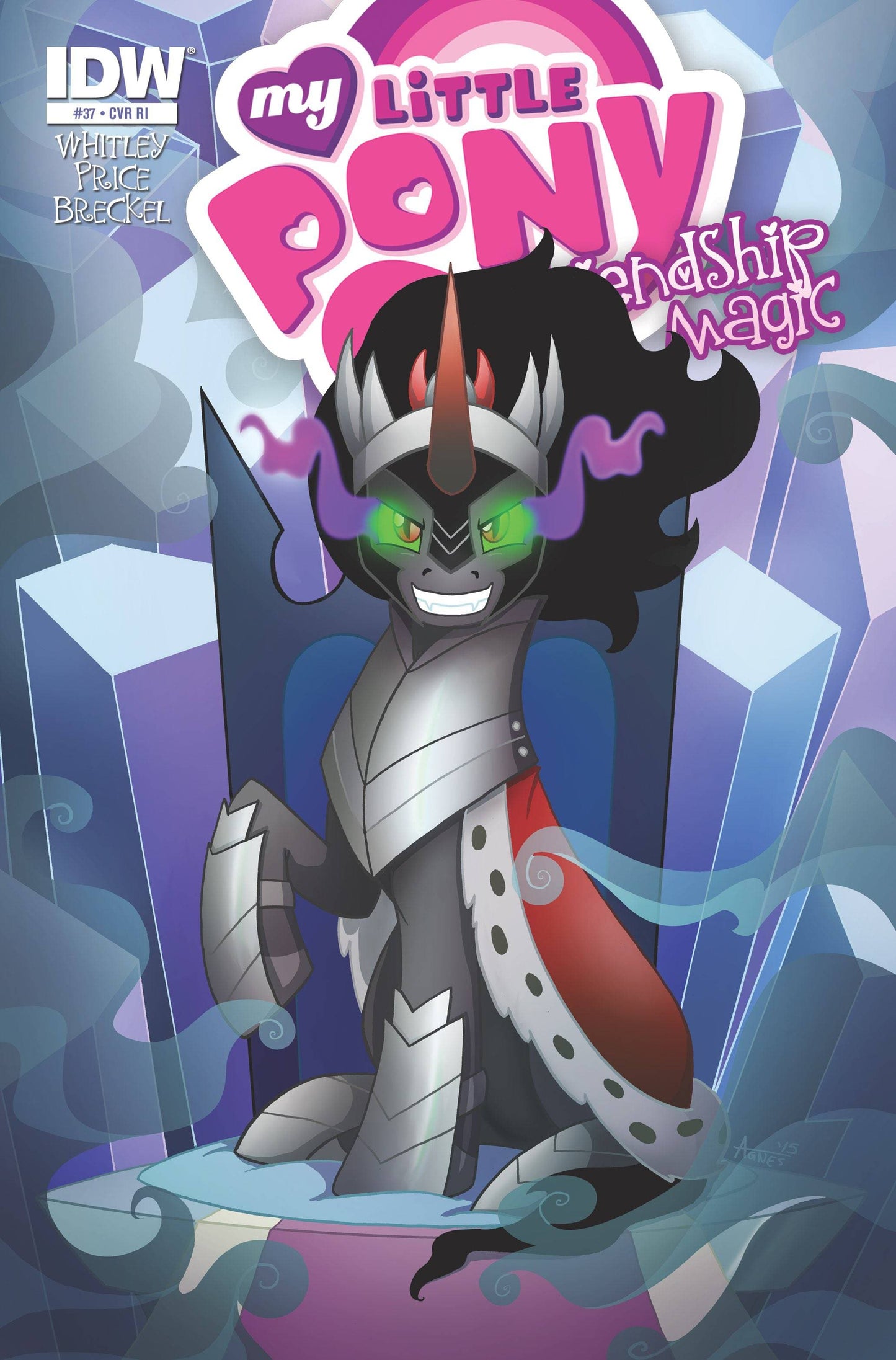 IDW PUBLISHING COMIC BOOK MY LITTLE PONY FRIENDSHIP IS MAGIC #37 VARIANT