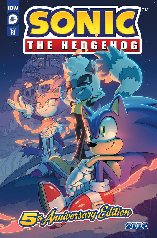 IDW PUBLISHING COMIC BOOK SONIC THE HEDGEHOG #1 5TH ANNV ED CVR F 25 COPY INCV STANLEY