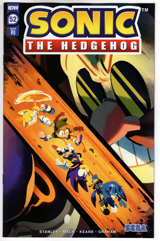 IDW PUBLISHING COMIC BOOK SONIC THE HEDGEHOG #52 CVR C VARIANT