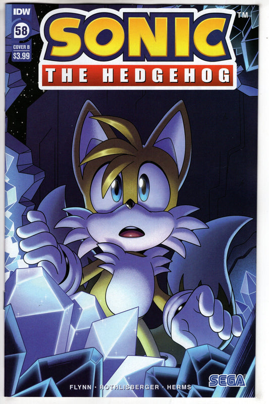 IDW PUBLISHING COMIC BOOK Sonic The Hedgehog #58 Cover B Oz