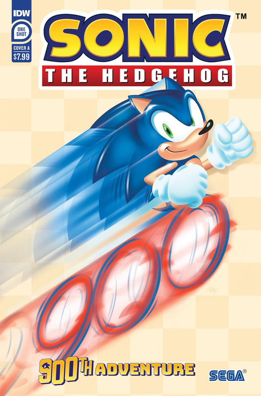 IDW PUBLISHING COMIC BOOK SONIC THE HEDGEHOGS 900TH ADVENTURE CVR A YARDLEY
