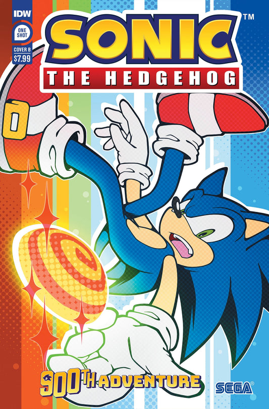 IDW PUBLISHING COMIC BOOK SONIC THE HEDGEHOGS 900TH ADVENTURE CVR B SEGA OF JAPAN
