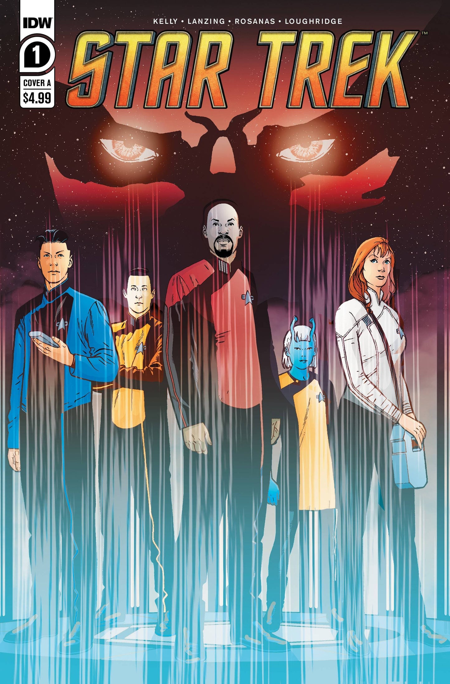 IDW PUBLISHING COMIC BOOK STAR TREK #1 CVR A ROSANAS