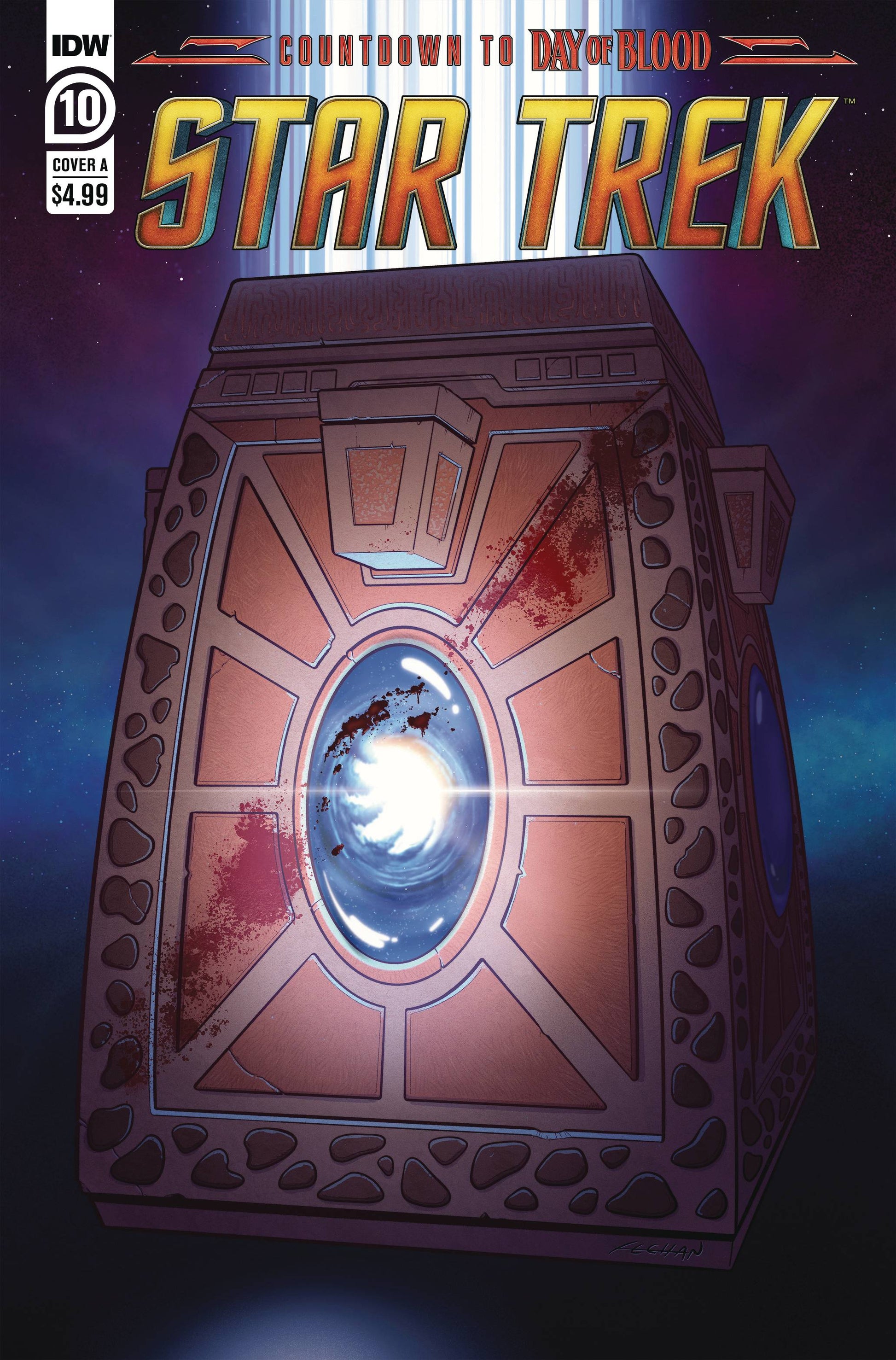 IDW PUBLISHING COMIC BOOK STAR TREK #10 CVR A FEEHAN