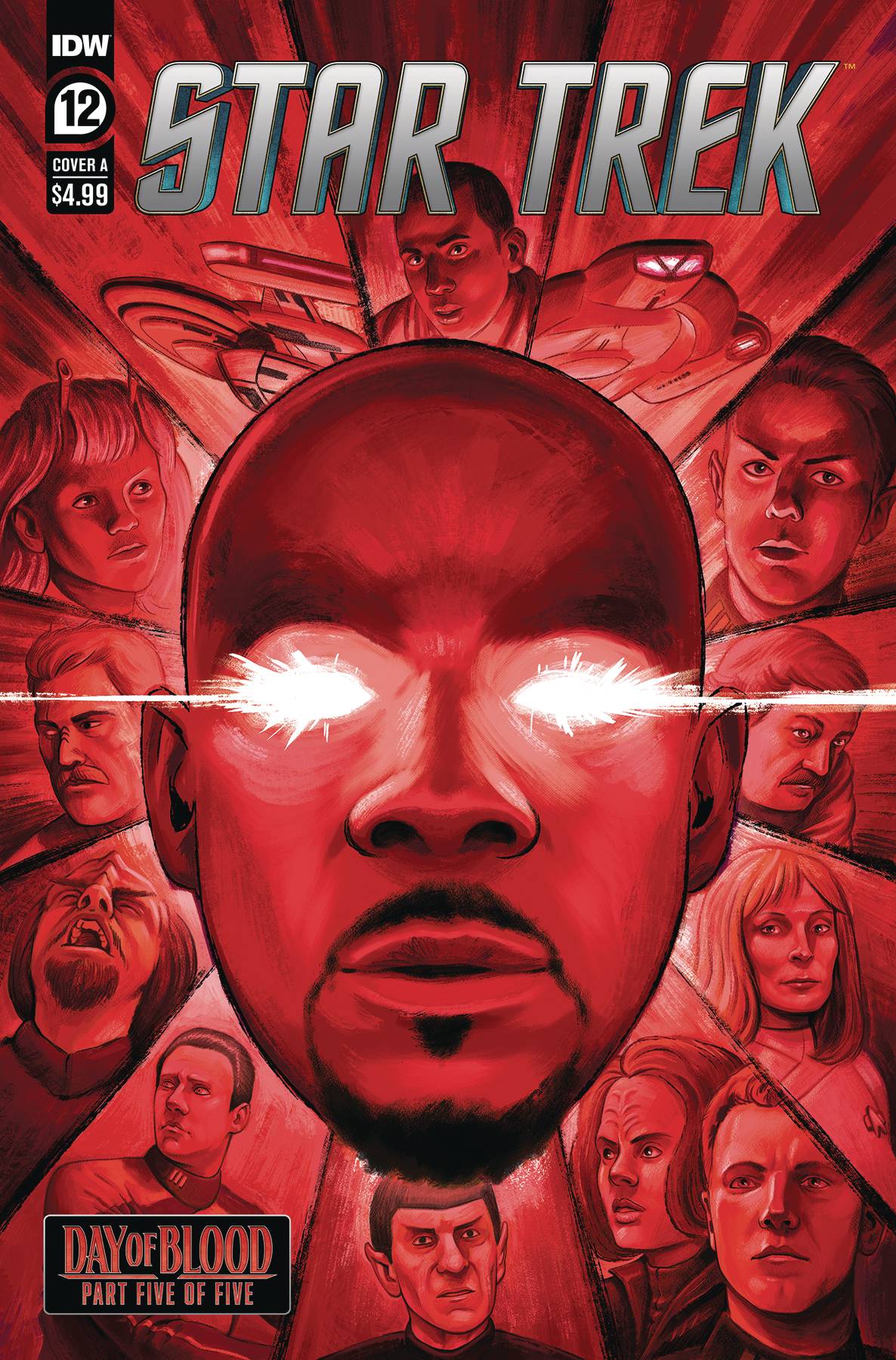 IDW PUBLISHING COMIC BOOK STAR TREK #12 CVR A WARD