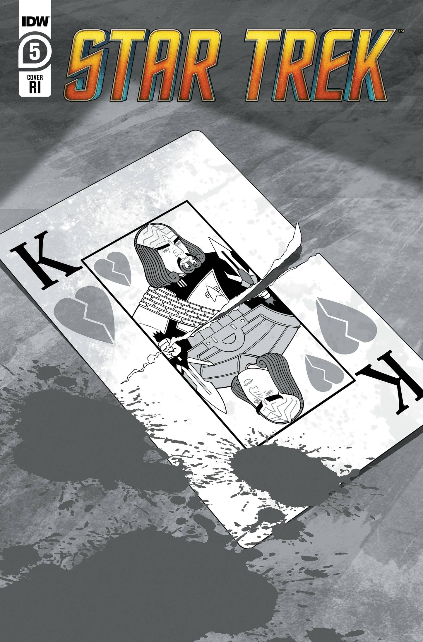 IDW PUBLISHING COMIC BOOK STAR TREK #5 CVR D ROSANAS