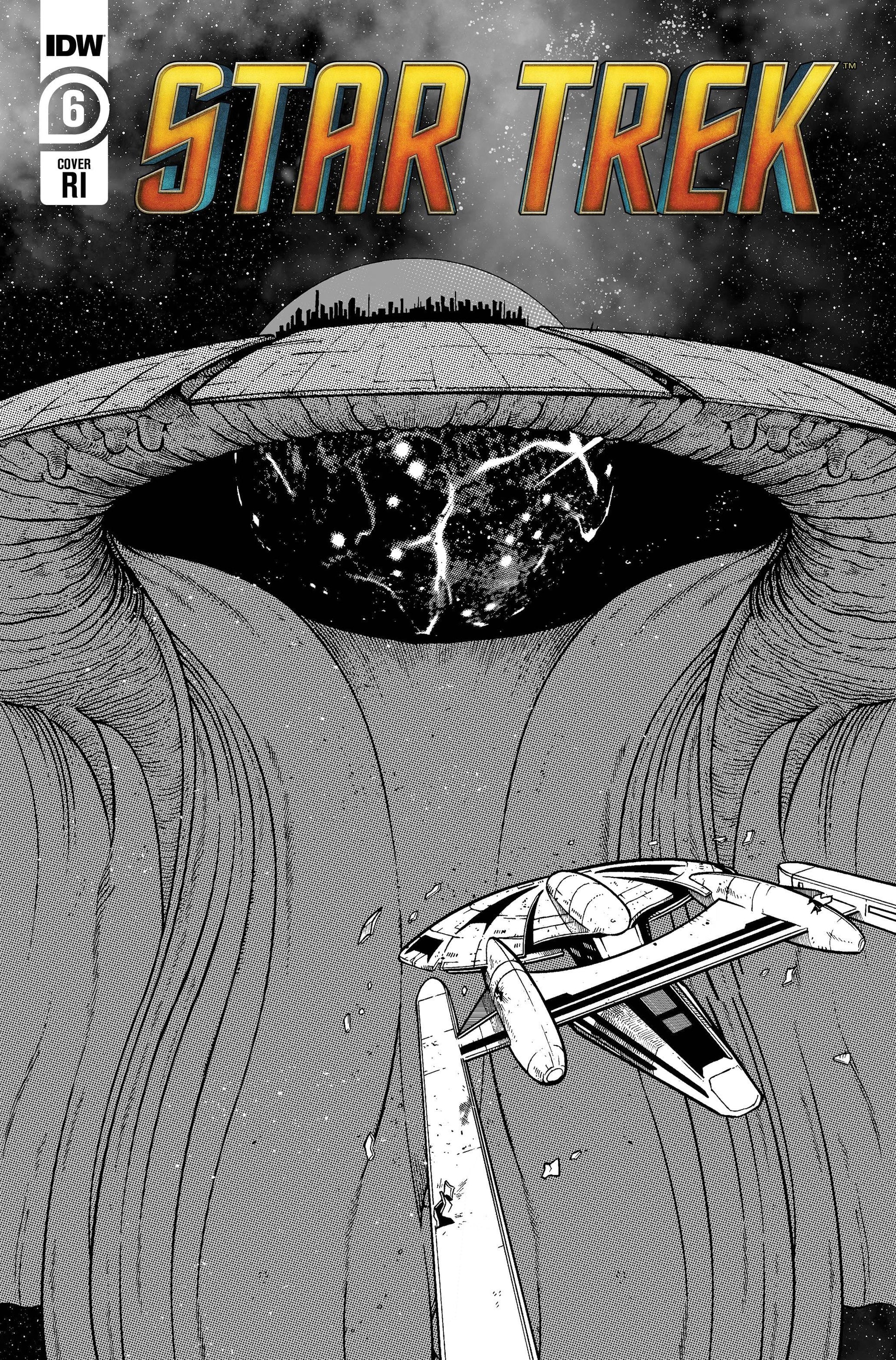 IDW PUBLISHING COMIC BOOK STAR TREK #6 CVR D 10 COPY INVC ROSANAS