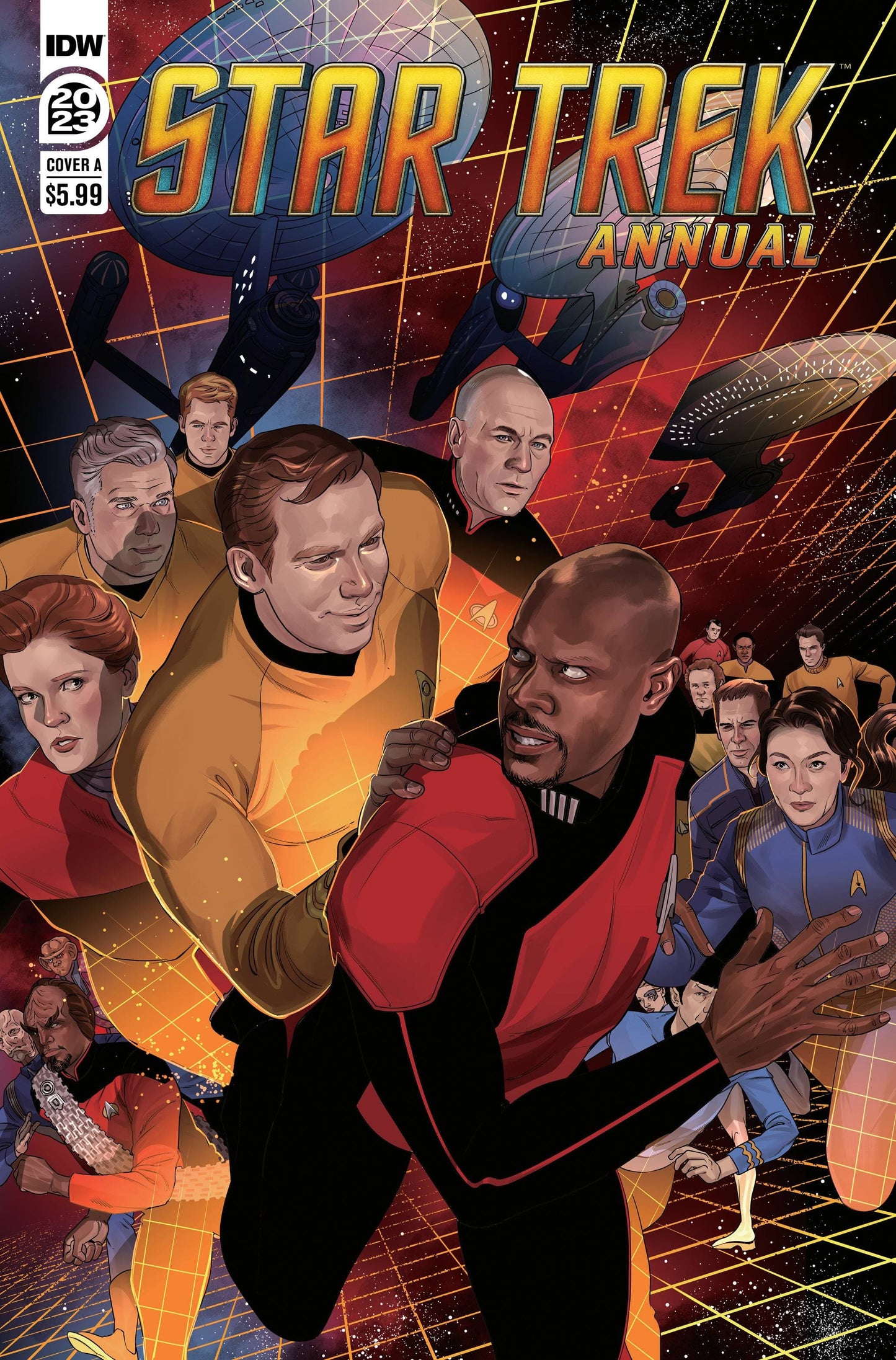 IDW PUBLISHING COMIC BOOK STAR TREK ANNUAL 2023 CVR A STOTT