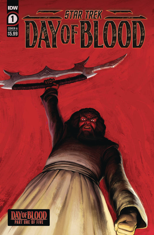 IDW PUBLISHING COMIC BOOK STAR TREK DAY OF BLOOD #1 CVR A WARD