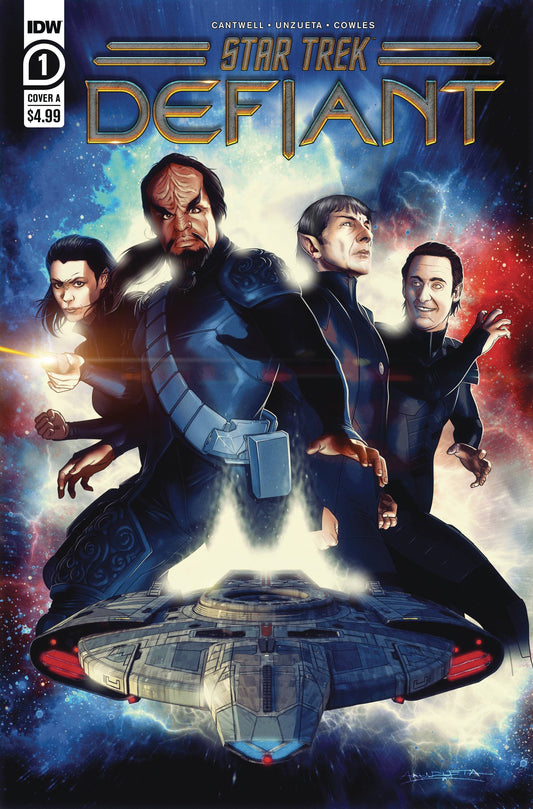 IDW PUBLISHING COMIC BOOK STAR TREK DEFIANT #1 CVR A UNZUETA