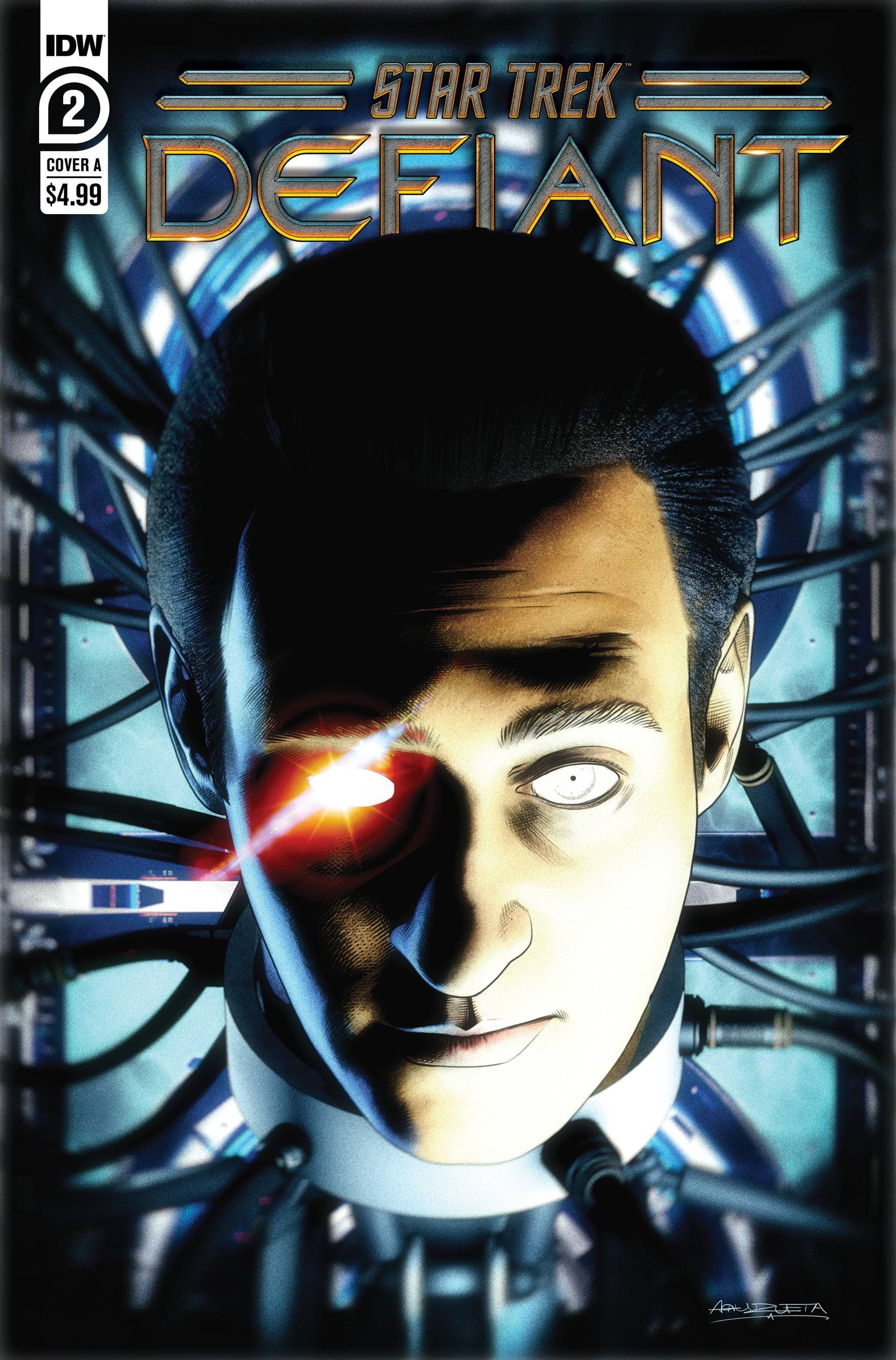 IDW PUBLISHING COMIC BOOK STAR TREK DEFIANT #2 CVR A UNZUETA