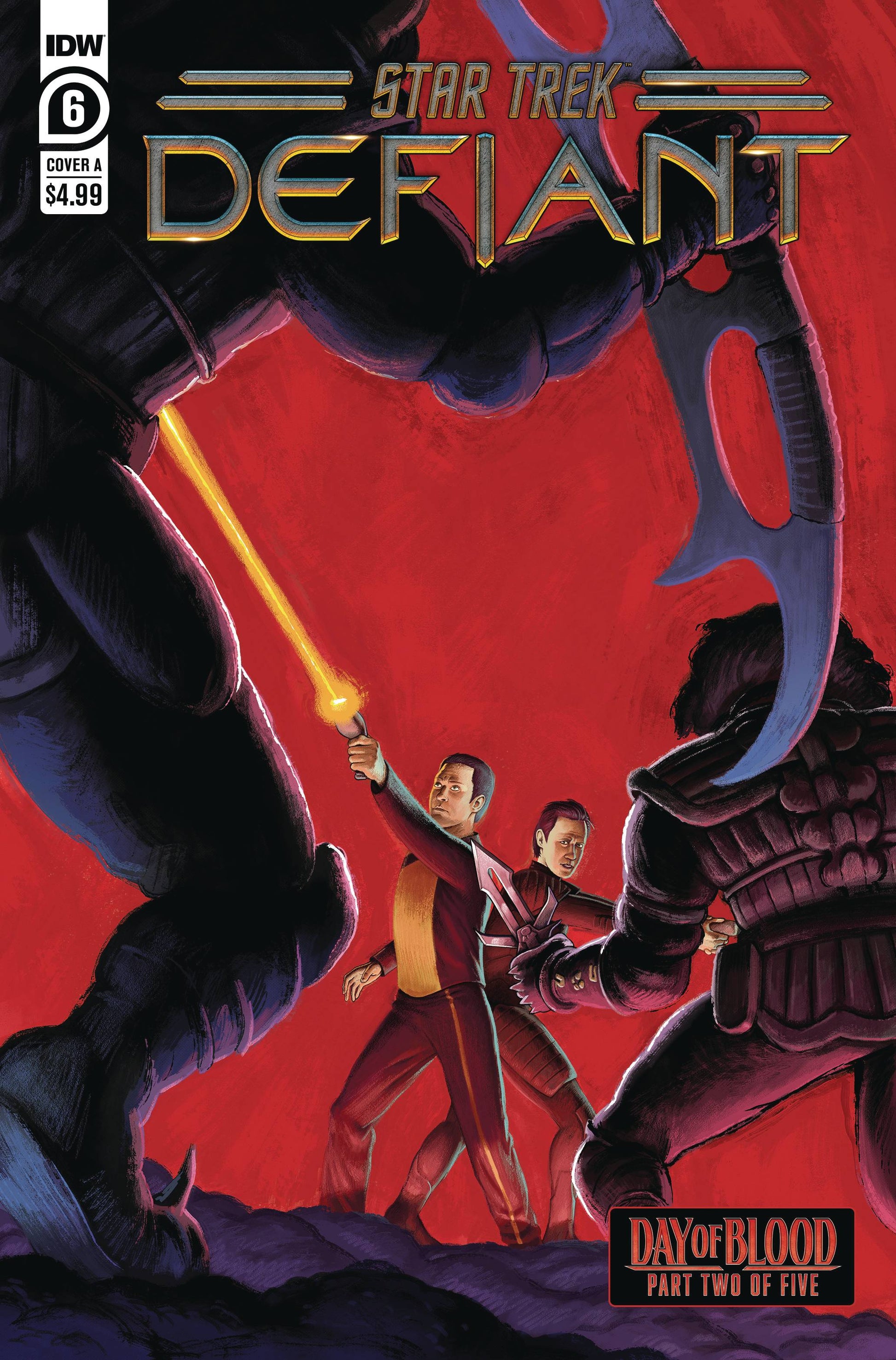 IDW PUBLISHING COMIC BOOK STAR TREK DEFIANT #6 CVR A WARD
