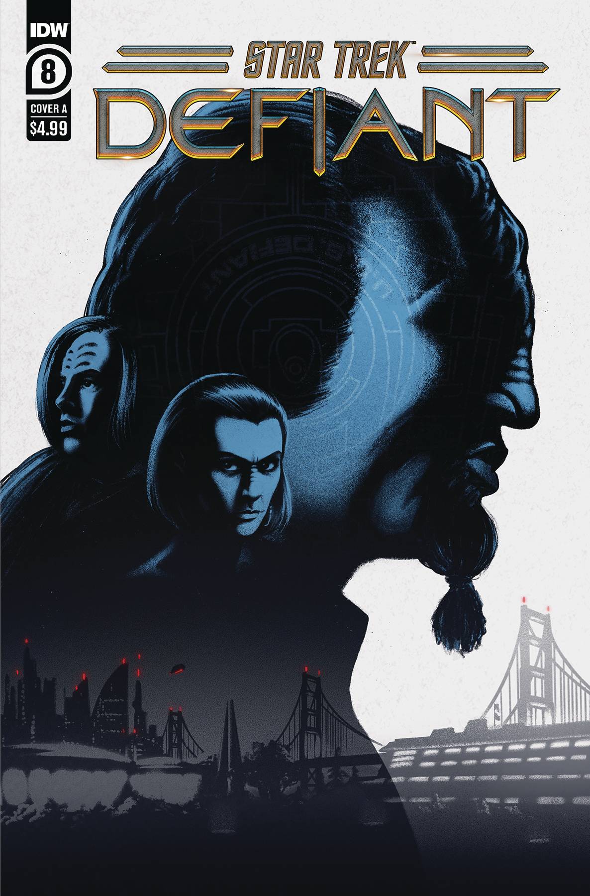 IDW PUBLISHING COMIC BOOK STAR TREK DEFIANT #8 CVR A FEEHAN
