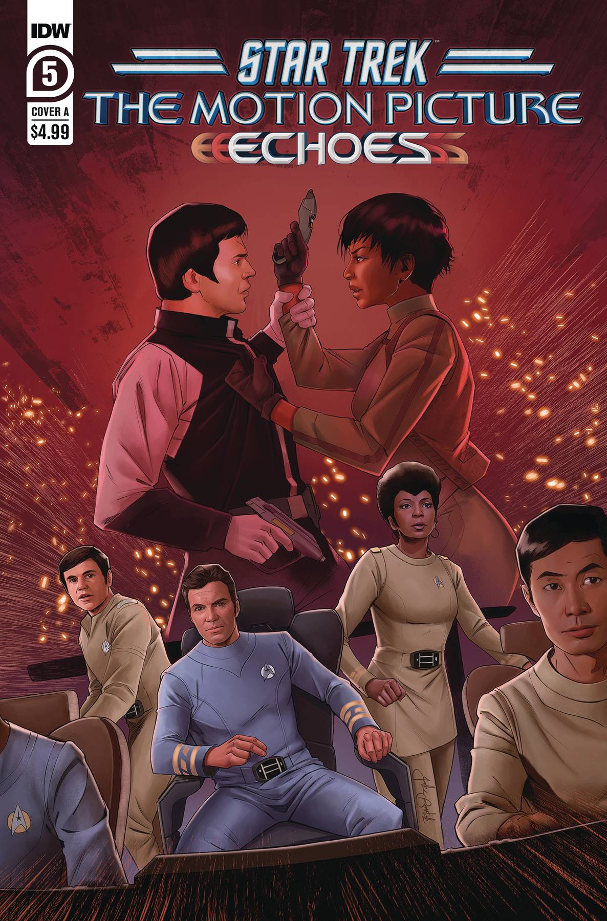IDW PUBLISHING COMIC BOOK STAR TREK ECHOES #5 CVR A BARTOK