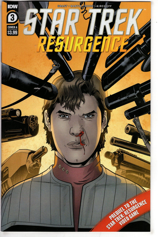 IDW PUBLISHING COMIC BOOK STAR TREK RESURGENCE #3 CVR A HOOD