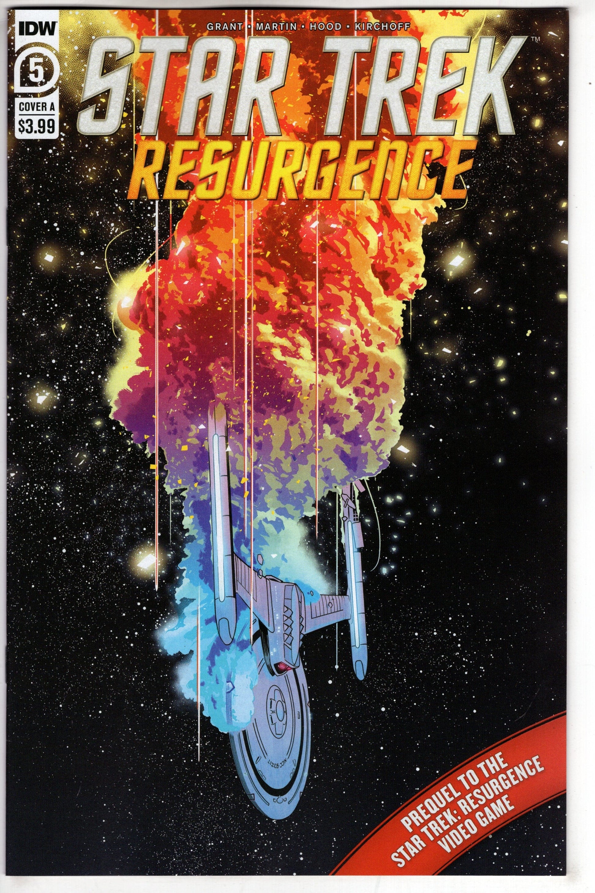 IDW PUBLISHING COMIC BOOK STAR TREK RESURGENCE #5 CVR A HOOD (MR)
