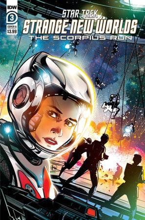 IDW PUBLISHING COMIC BOOK STAR TREK SNW SCORPIUS RUN #3 CVR A HERNANDEZ