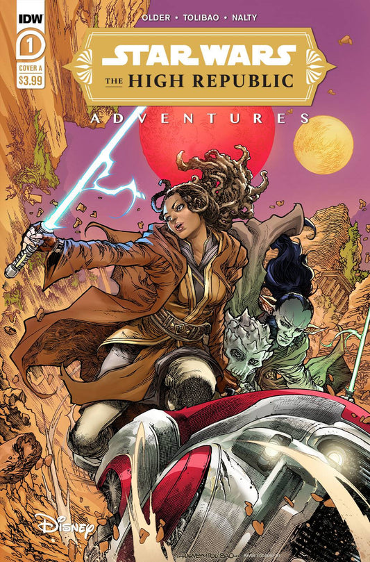 IDW PUBLISHING COMIC BOOK STAR WARS HIGH REPUBLIC ADVENTURES #1 (C: 1-0-0)