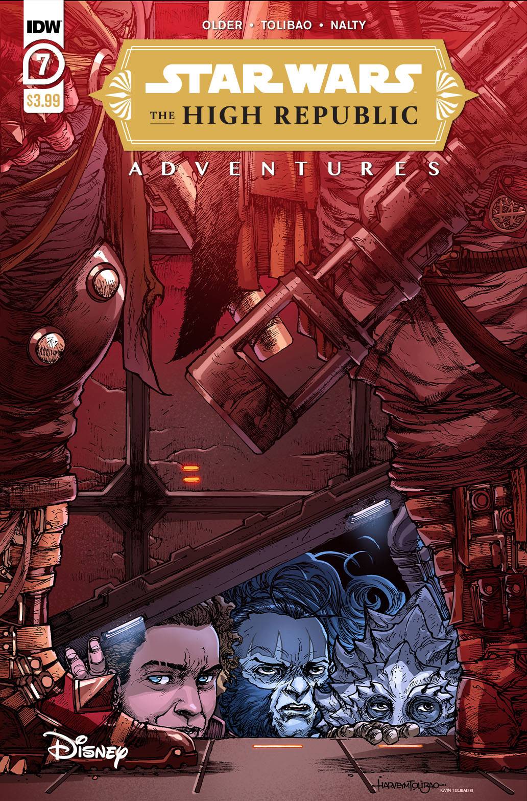 IDW PUBLISHING COMIC BOOK STAR WARS HIGH REPUBLIC ADVENTURES #7 CVR A TOLIBAO (C: 1-0-