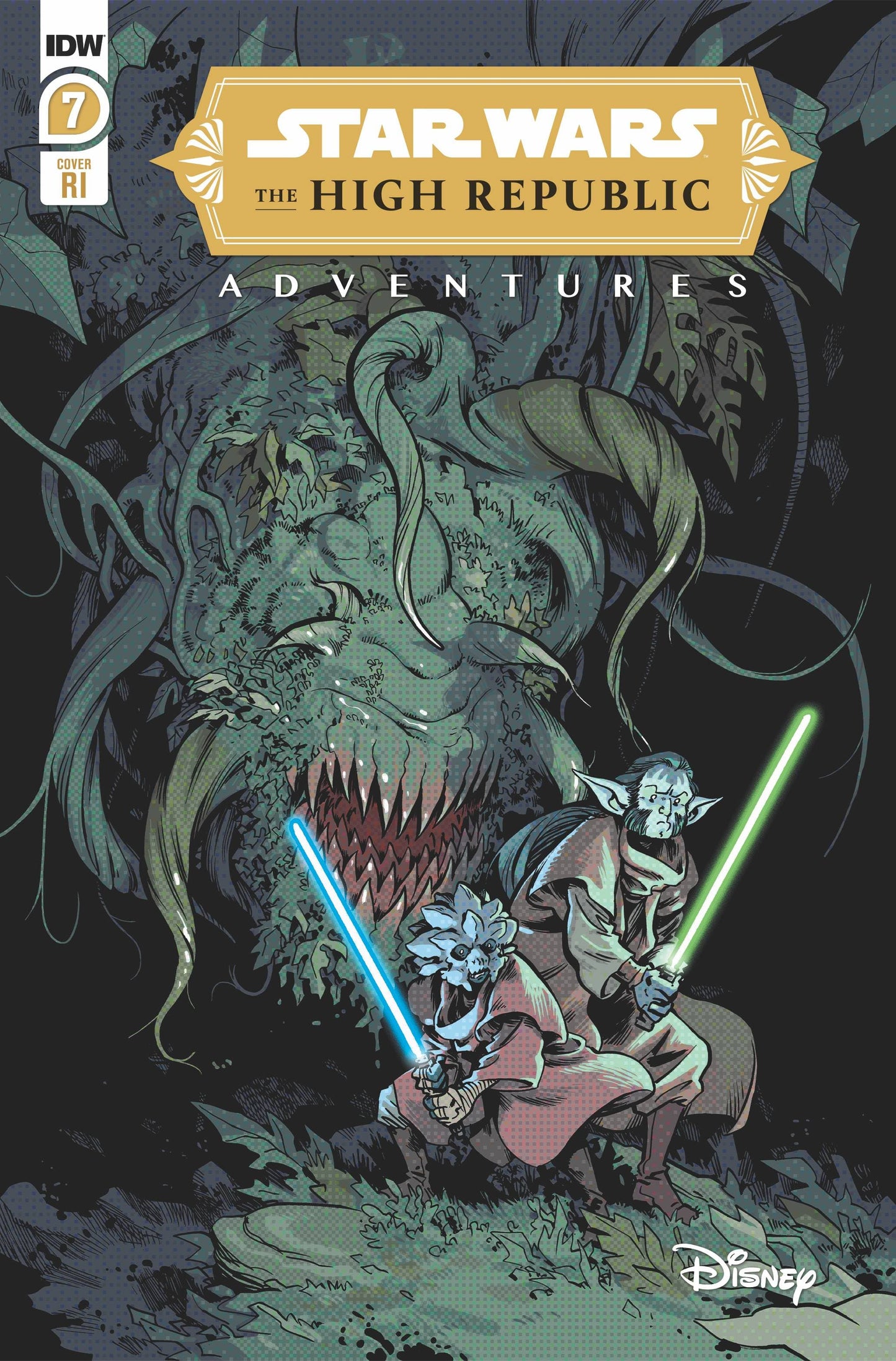 IDW PUBLISHING COMIC BOOK STAR WARS HIGH REPUBLIC ADVENTURES #7 CVR B 10 COPY INCV KYR