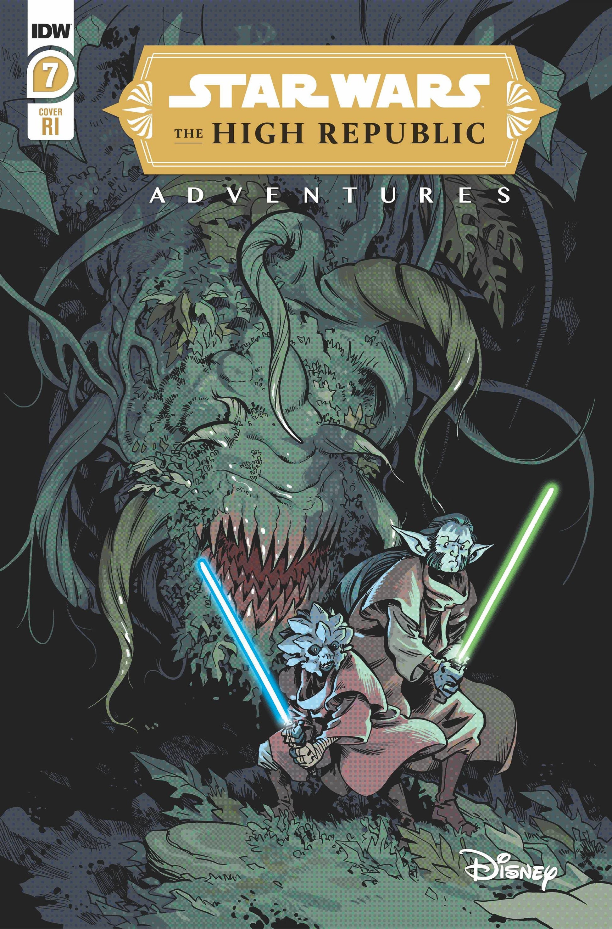IDW PUBLISHING COMIC BOOK STAR WARS HIGH REPUBLIC ADVENTURES #7 CVR B 10 COPY INCV KYR