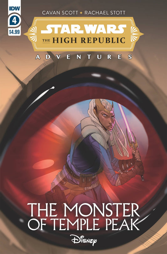 IDW PUBLISHING COMIC BOOK SW HIGH REPUBLIC ADV MONSTER TEMPLE PEAK #4 (OF 4) (C: 1-0-0