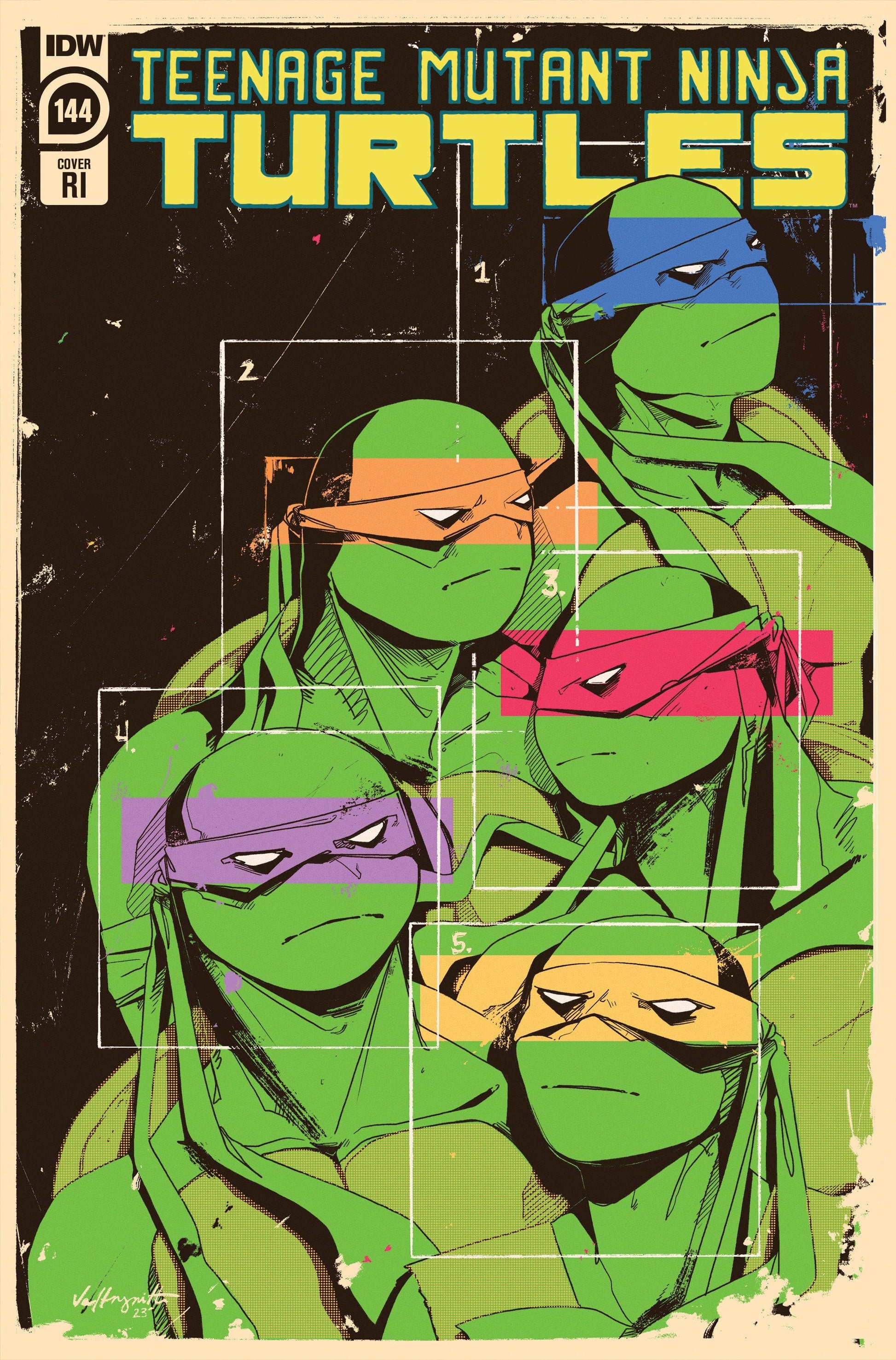 IDW PUBLISHING COMIC BOOK Teenage Mutant Ninja Turtles #144 Variant Ri (10) (Valentine M. Smith)
