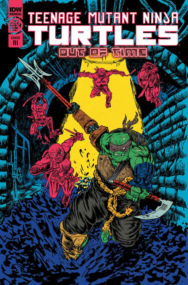 IDW PUBLISHING COMIC BOOK Teenage Mutant Ninja Turtles Annual 2023 Cover C 10 Copy Variant Edition Ziritt