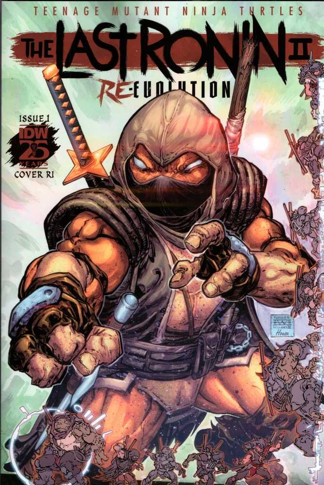 IDW Publishing COMIC BOOK Teenage Mutant Ninja Turtles: The Last Ronin II--Re-Evolution #1 Variant Ri (25)  (Williams II)