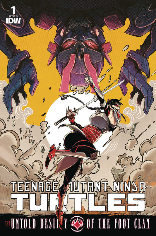 IDW PUBLISHING COMIC BOOK Teenage Mutant Ninja Turtles Untold Destiny Of Foot Clan #1 Cover D 10 Copy Santtos