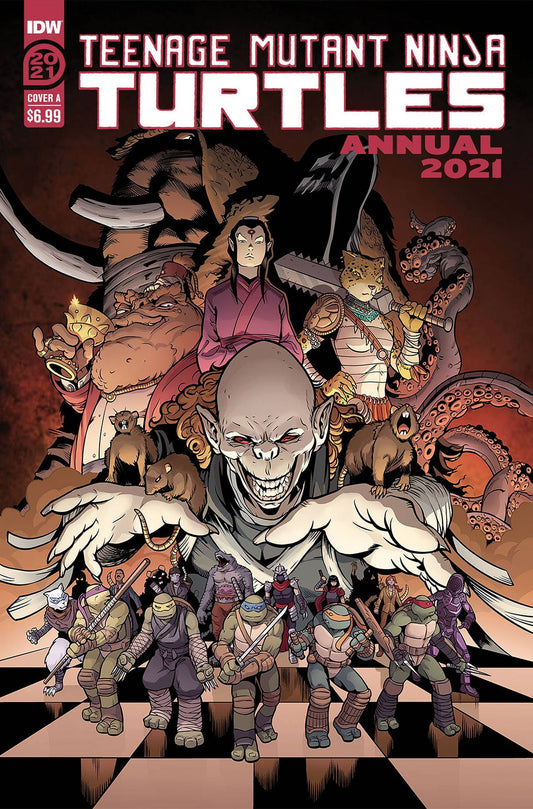 IDW PUBLISHING COMIC BOOK TMNT ANNUAL 2021 CVR A CASEY MALONEY