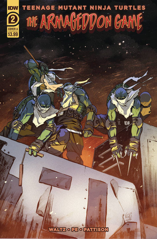 IDW PUBLISHING COMIC BOOK TMNT ARMAGEDDON GAME #2 CVR A FEDERICI
