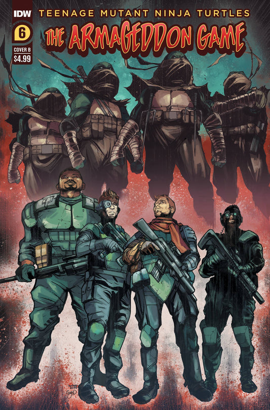 IDW PUBLISHING COMIC BOOK TMNT ARMAGEDDON GAME #6 CVR B SANCHEZ