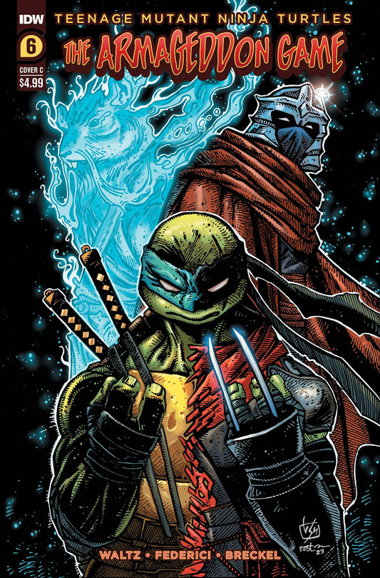 IDW PUBLISHING COMIC BOOK TMNT ARMAGEDDON GAME #6 CVR C EASTMAN