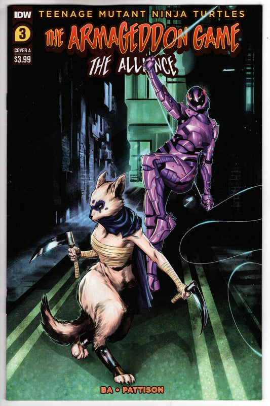 IDW PUBLISHING COMIC BOOK TMNT ARMAGEDDON GAME ALLIANCE #3 CVR A MERCADO