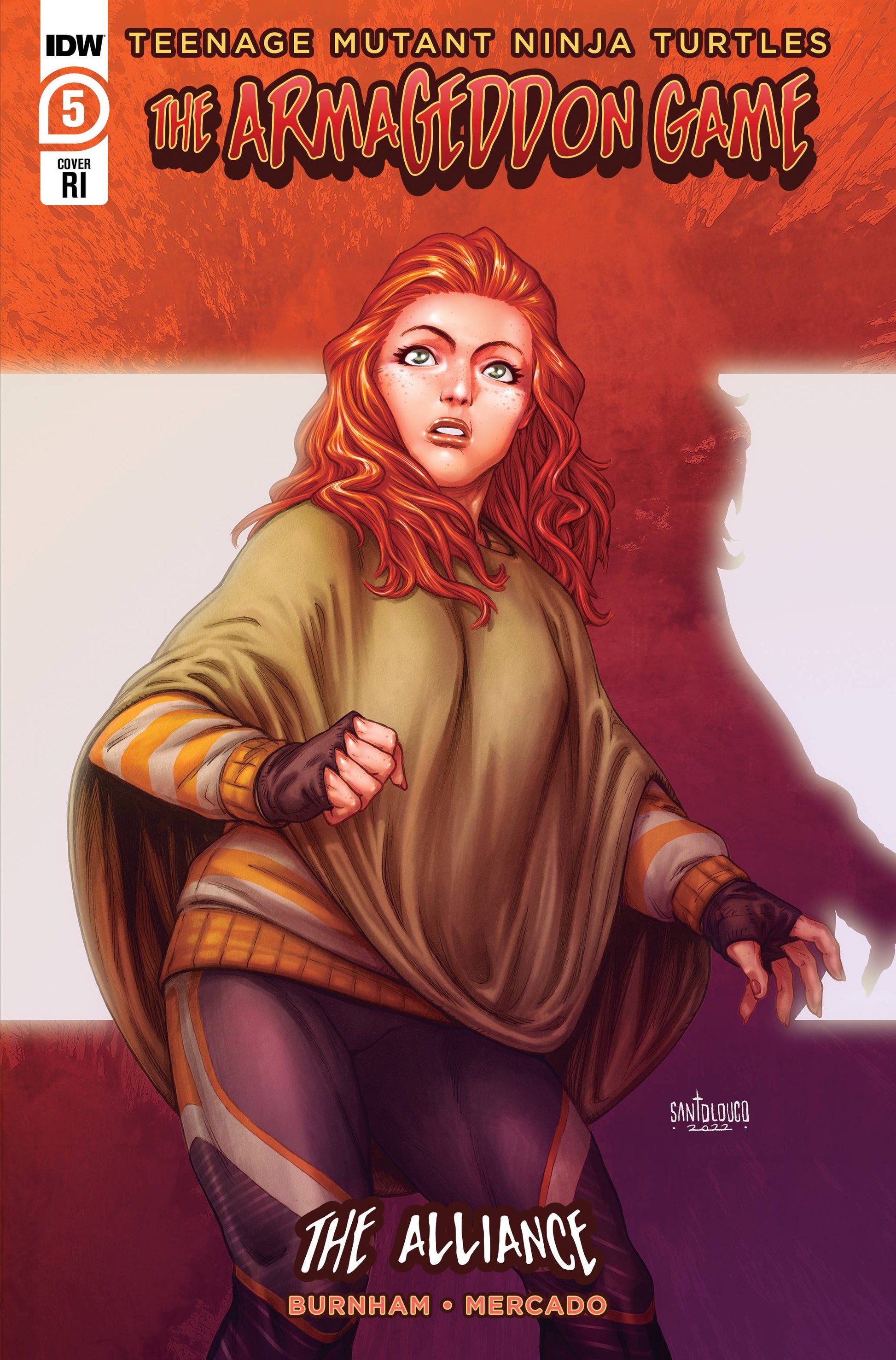 IDW PUBLISHING COMIC BOOK TMNT ARMAGEDDON GAME ALLIANCE #5 CVR C