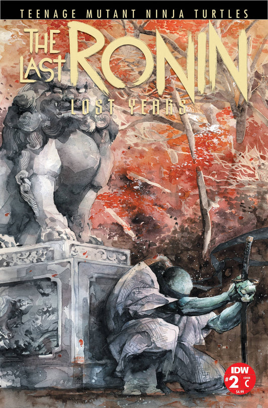 IDW PUBLISHING COMIC BOOK TMNT LAST RONIN LOST YEARS #2 CVR C BARRAVECCHIA