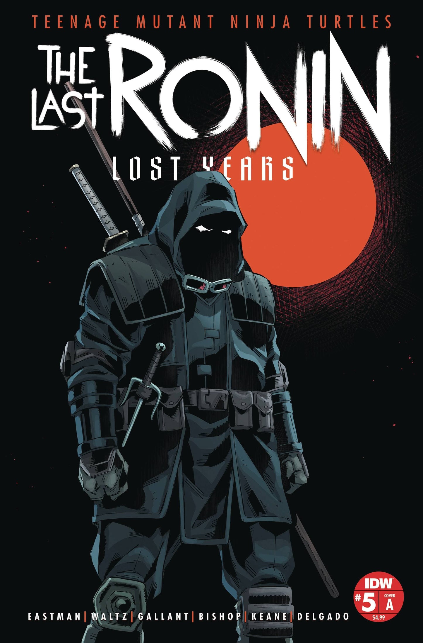 IDW PUBLISHING COMIC BOOK TMNT LAST RONIN LOST YEARS #5 CVR A GALLANT