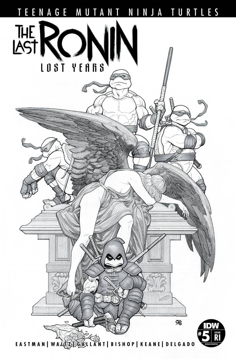 IDW PUBLISHING COMIC BOOK TMNT LAST RONIN LOST YEARS #5 CVR E 50 COPY INCV CHO