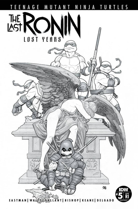 IDW PUBLISHING COMIC BOOK TMNT LAST RONIN LOST YEARS #5 CVR E 50 COPY INCV CHO