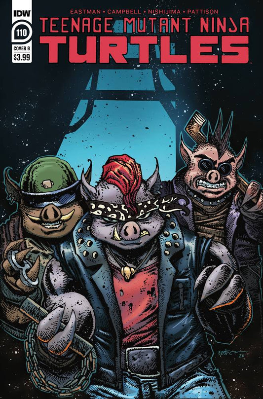 IDW PUBLISHING COMIC BOOK TMNT ONGOING #110 CVR B EASTMAN