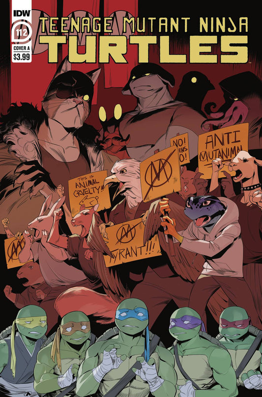 IDW PUBLISHING COMIC BOOK TMNT ONGOING #112 CVR A NISHIJIMA
