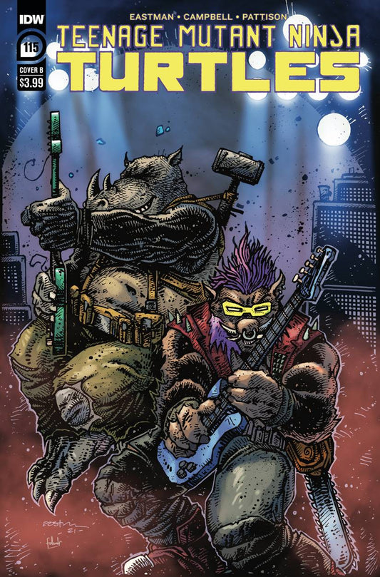 IDW PUBLISHING COMIC BOOK TMNT ONGOING #115 CVR B EASTMAN