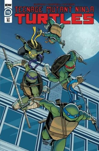 IDW PUBLISHING COMIC BOOK TMNT ONGOING #115 VARIANT
