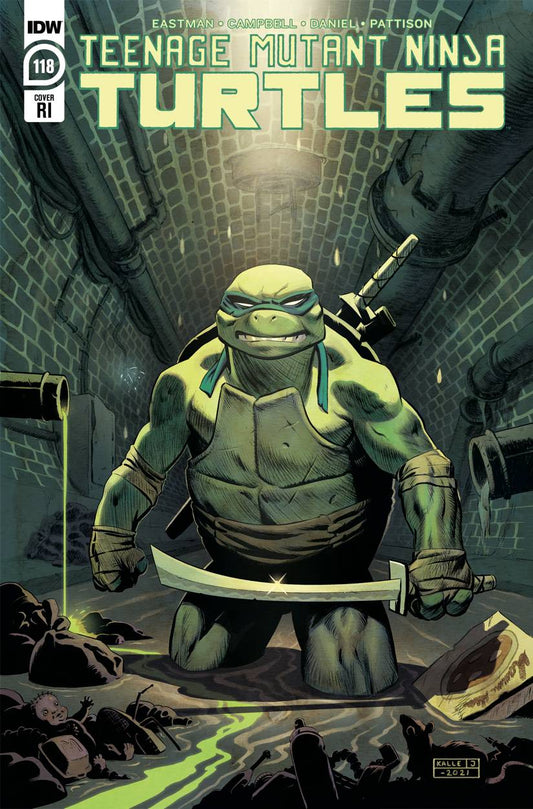 IDW PUBLISHING COMIC BOOK TMNT ONGOING #118 10 COPY INCV KARL JOHNSSON