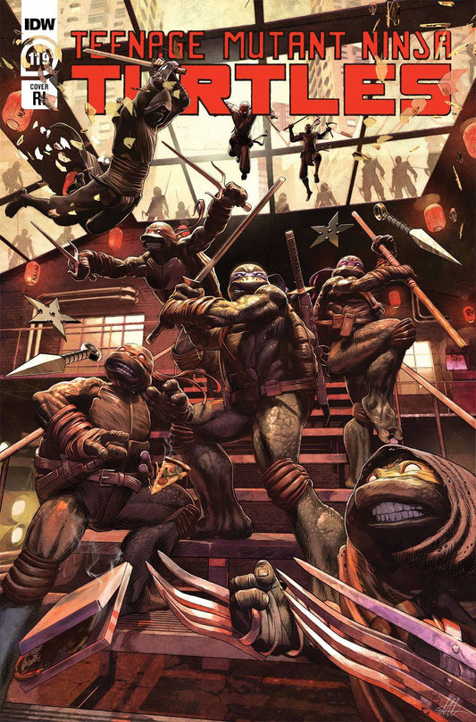 IDW PUBLISHING COMIC BOOK TMNT ONGOING #119 CVR C 10 COPY MCARDELL