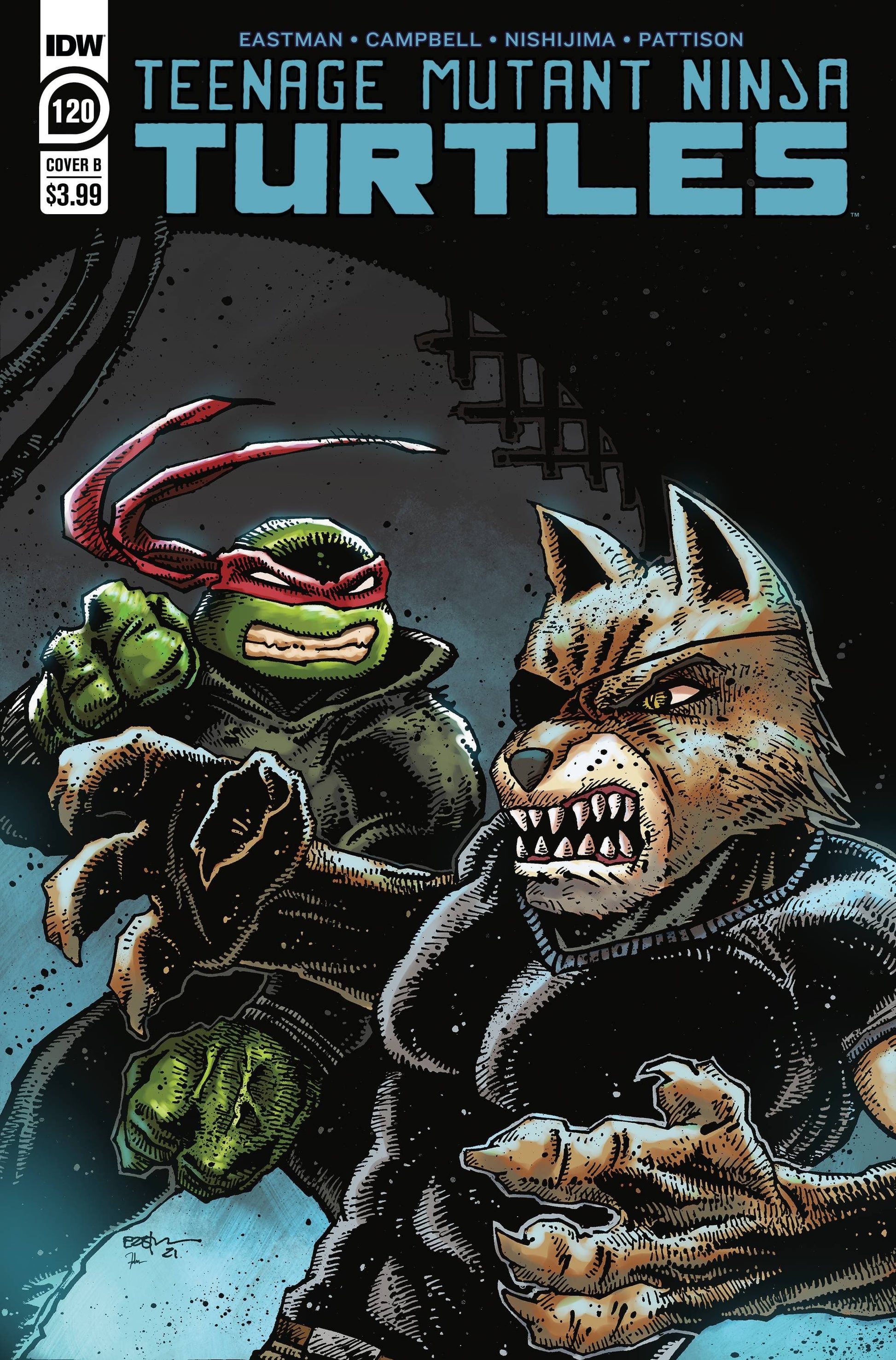 IDW PUBLISHING COMIC BOOK TMNT ONGOING #120 CVR B EASTMAN