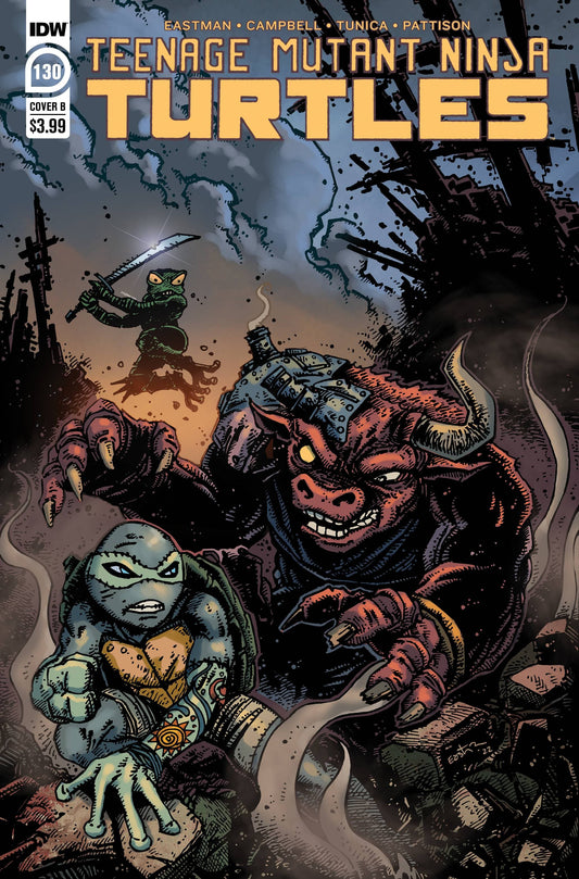 IDW PUBLISHING COMIC BOOK TMNT ONGOING #130 CVR B EASTMAN