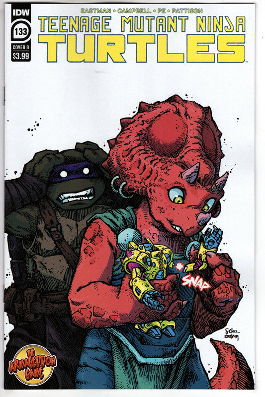 IDW PUBLISHING COMIC BOOK TMNT ONGOING #133 CVR B EASTMAN