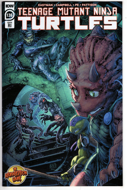 IDW PUBLISHING COMIC BOOK TMNT ONGOING #136 CVR RI